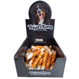 TreatTime BetterBones Skinless Chews with Chicken 1 st.